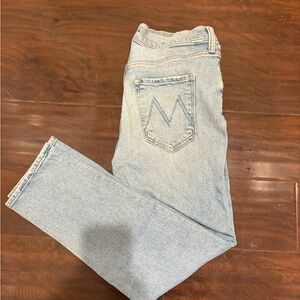 MOTHER Light Blue Skinny Jeans